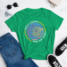 Load image into Gallery viewer, Berks County Born and Raised Women&#39;s T-Shirt - The Pennsylvania T-Shirt Company