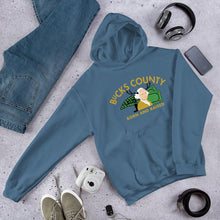 Load image into Gallery viewer, Bucks County Born and Raised Hoodie - The Pennsylvania T-Shirt Company