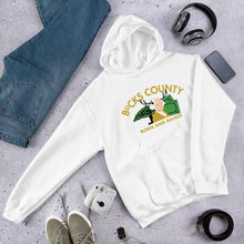 Load image into Gallery viewer, Bucks County Born and Raised Hoodie - The Pennsylvania T-Shirt Company