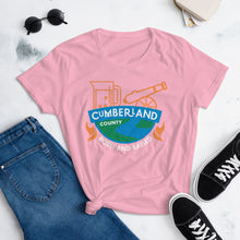 Load image into Gallery viewer, Cumberland County Born and Raised Women&#39;s T-Shirt - The Pennsylvania T-Shirt Company