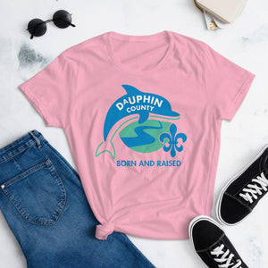 Dauphin County Born and Raised Women's T-Shirt - The Pennsylvania T-Shirt Company