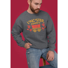 Load image into Gallery viewer, Lancaster County Conestoga Rose Sweatshirt - The Pennsylvania T-Shirt Company
