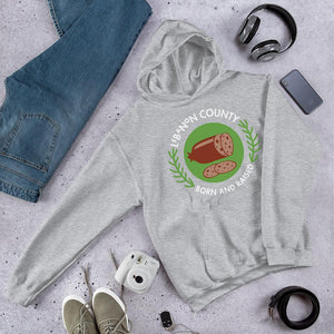 Lebanon County Born and Raised Hoodie - The Pennsylvania T-Shirt Company