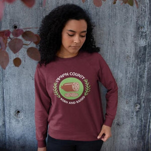 Lebanon County Born and Raised Sweatshirt - The Pennsylvania T-Shirt Company