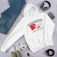 Load image into Gallery viewer, Montgomery County Born and Raised Hoodie - The Pennsylvania T-Shirt Company