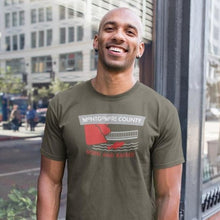 Load image into Gallery viewer, Montgomery County Born and Raised Men&#39;s T-Shirt - The Pennsylvania T-Shirt Company