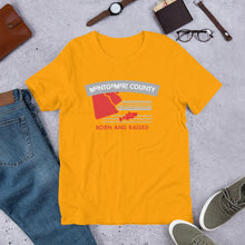 Load image into Gallery viewer, Montgomery County Born and Raised Men&#39;s T-Shirt - The Pennsylvania T-Shirt Company