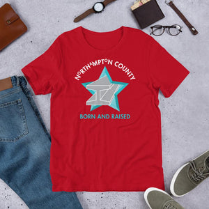 Northampton County Born and Raised Men's T-Shirt - The Pennsylvania T-Shirt Company