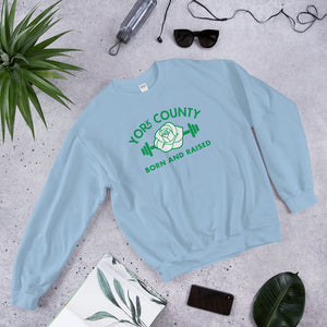 York County Born and Raised Sweatshirt - The Pennsylvania T-Shirt Company