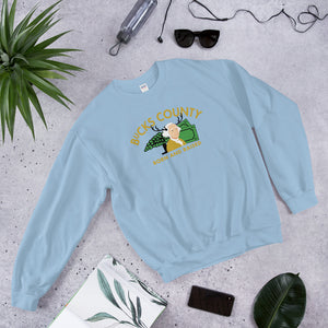 Bucks County Born and Raised Sweatshirt - The Pennsylvania T-Shirt Company