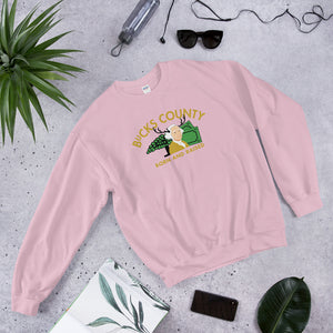 Bucks County Born and Raised Sweatshirt - The Pennsylvania T-Shirt Company