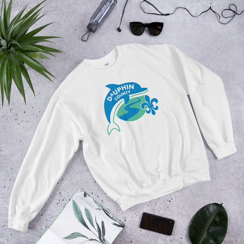 Dauphin County Fleur-de-Dolphin Sweatshirt - The Pennsylvania T-Shirt Company