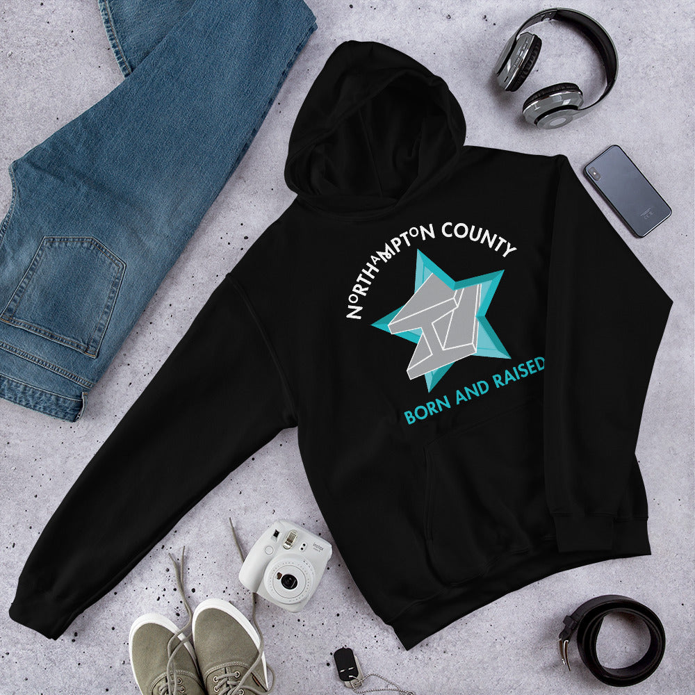 Northampton County Born and Raised Hoodie - The Pennsylvania T-Shirt Company