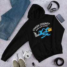 Load image into Gallery viewer, Lehigh County Born and Raised Hoodie - The Pennsylvania T-Shirt Company