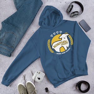 Schuylkill County Born and Raised Hoodie - The Pennsylvania T-Shirt Company