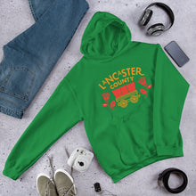 Load image into Gallery viewer, Lancaster County Conestoga Rose Hoodie - The Pennsylvania T-Shirt Company