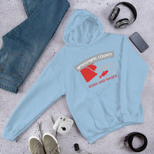 Load image into Gallery viewer, Montgomery County Born and Raised Hoodie - The Pennsylvania T-Shirt Company