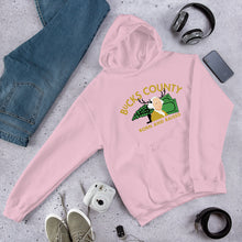 Load image into Gallery viewer, Bucks County Born and Raised Hoodie - The Pennsylvania T-Shirt Company