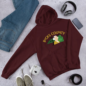 Bucks County Georgie Double Bucks Hoodie - The Pennsylvania T-Shirt Company
