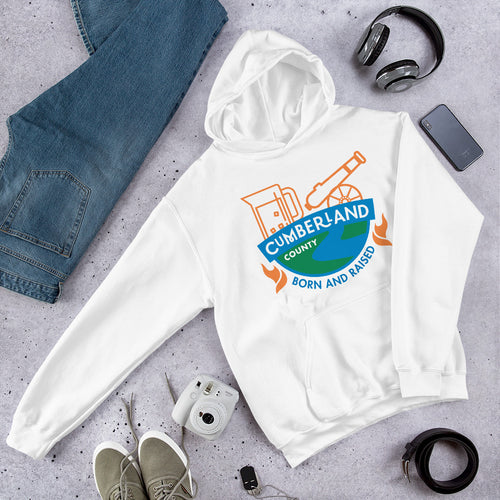 Cumberland County Born and Raised Hoodie - The Pennsylvania T-Shirt Company