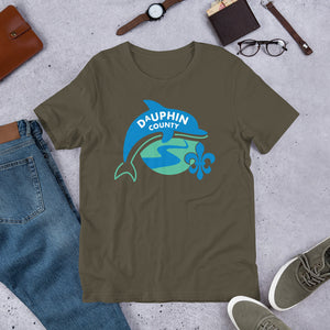 Dauphin County Fleur-de-Dolphin Men's T-Shirt - The Pennsylvania T-Shirt Company