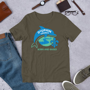 Dauphin County Born and Raised Men's T-Shirt - The Pennsylvania T-Shirt Company