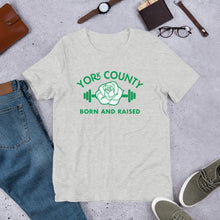 Load image into Gallery viewer, York County Born and Raised Men&#39;s T-Shirt - The Pennsylvania T-Shirt Company