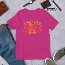 Load image into Gallery viewer, Lancaster County Conestoga Rose Men&#39;s T-Shirt - The Pennsylvania T-Shirt Company