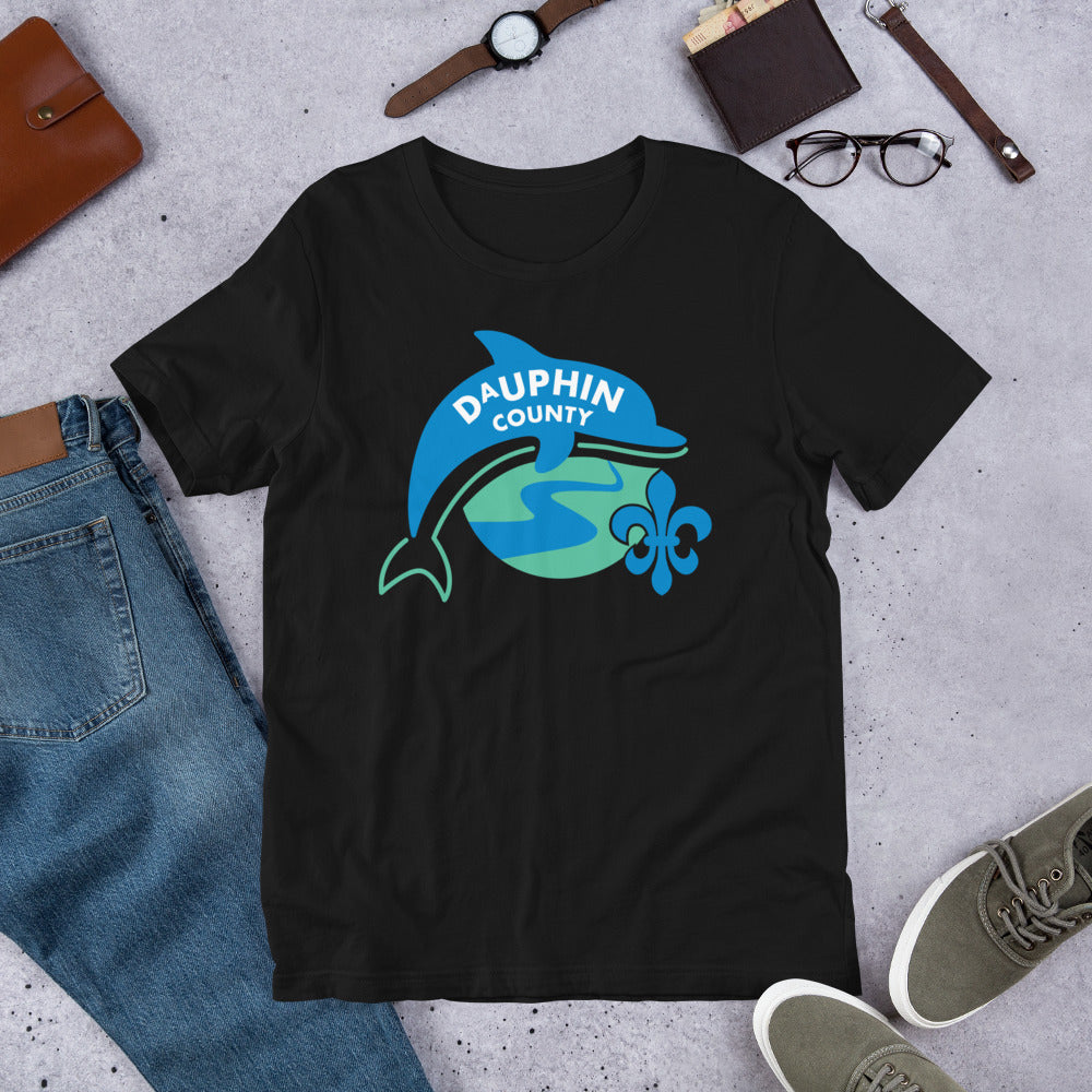 Dauphin County Fleur-de-Dolphin Men's T-Shirt - The Pennsylvania T-Shirt Company