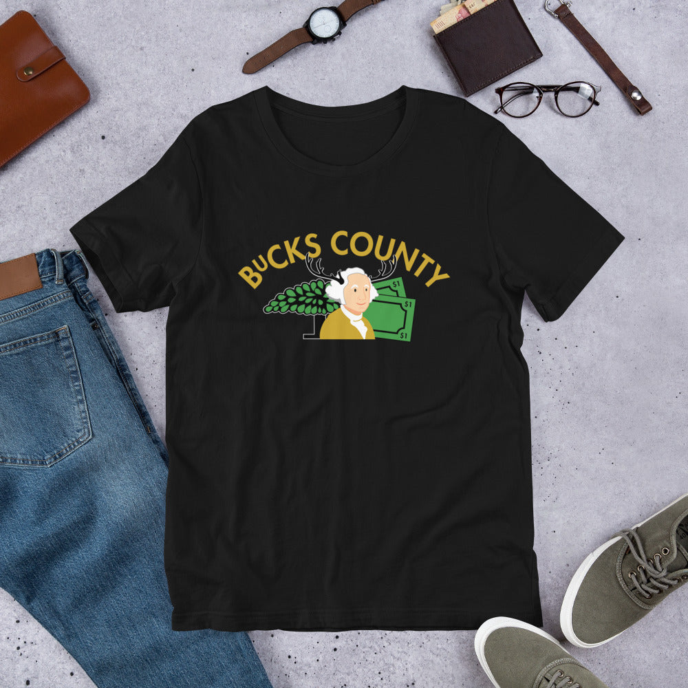 Bucks County Georgie Double Bucks Men's T-Shirt - The Pennsylvania T-Shirt Company