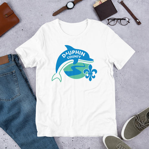 Dauphin County Fleur-de-Dolphin Men's T-Shirt - The Pennsylvania T-Shirt Company