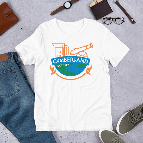 Cumberland County Cannon Arm Pitcher Men's T-Shirt - The Pennsylvania T-Shirt Company