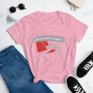Montgomery County Council Rock Trout Women's T-Shirt - The Pennsylvania T-Shirt Company