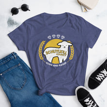 Load image into Gallery viewer, Schuylkill County Born and Raised Women&#39;s T-Shirt - The Pennsylvania T-Shirt Company