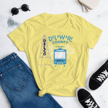 Load image into Gallery viewer, Delaware County Commodore DELCO Women&#39;s T-Shirt - The Pennsylvania T-Shirt Company